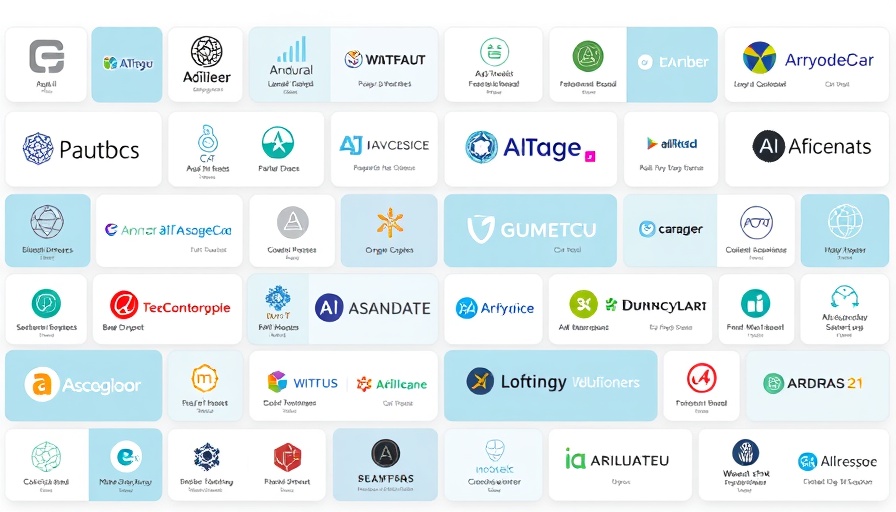 Array of AI solutions and companies in AI Agent Space