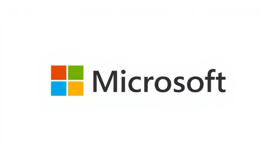 Microsoft logo with vibrant colors, DNA storage