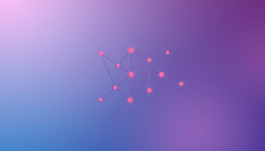 Abstract network illustration on a gradient background, dynamic community selection theme.