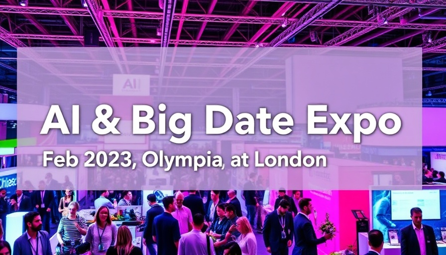 AI safety conference banner for February 2023 at Olympia, London.