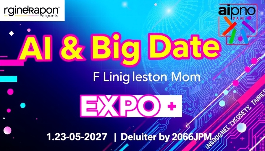 AI & Big Data Expo banner for chatbots marketing