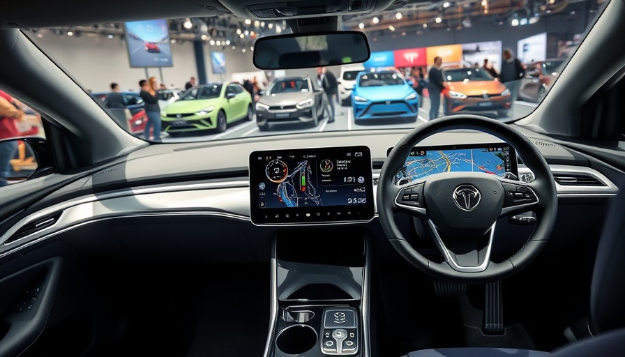 AI investments in modern electric car technology.