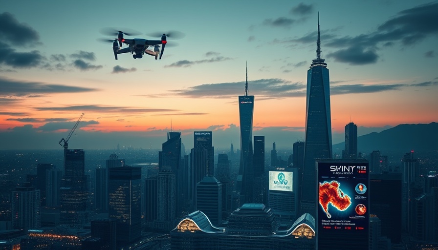 Futuristic Swiss tech cityscape with modern innovations.