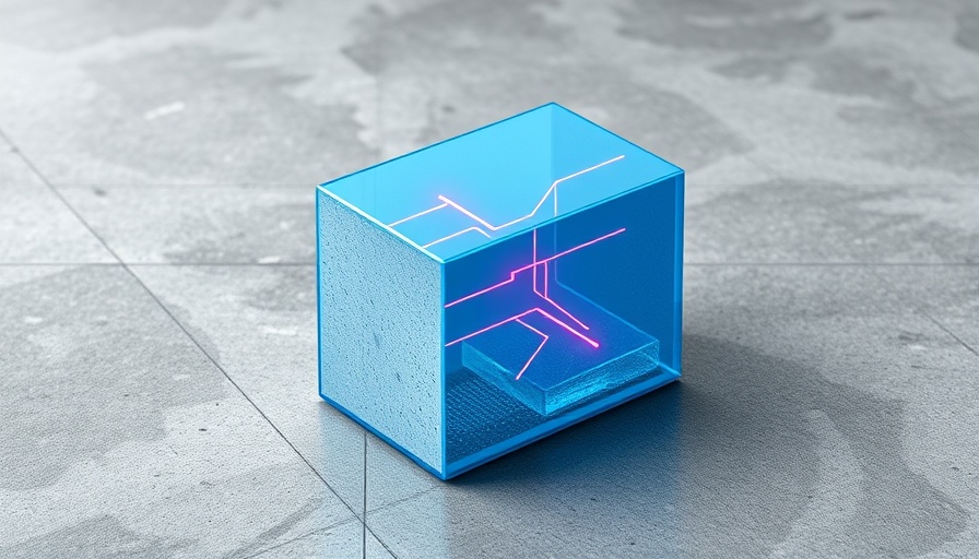 Abstract geometric art symbolizing open-source AI innovation.