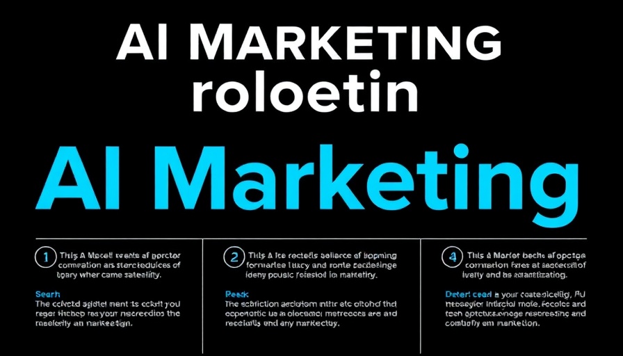 AI scaling infographic, modern black design with bold text.