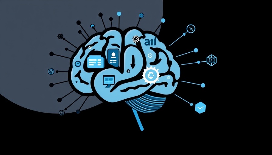 AI Scaling logo with brain and digital elements.