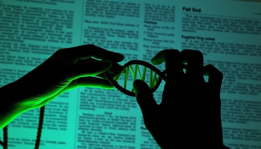 Artistic depiction of DNA modification, abstract scientific design.