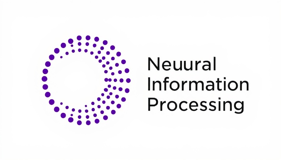 Abstract logo of Neural Information Processing Systems with purple dots.