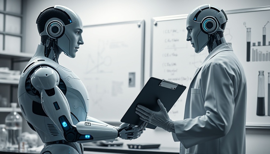 Generative AI: Human-robot interaction in a scientific lab.