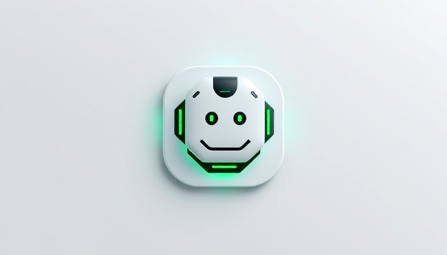 AI voice technology interface icon depiction