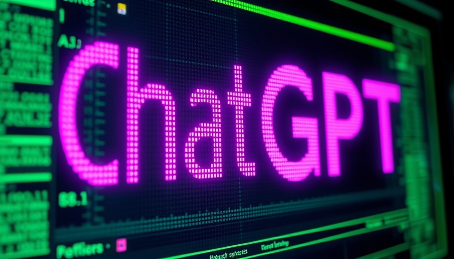 OpenAI lawsuit: glowing ChatGPT description display.