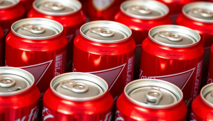 Club World Cup sponsorship Budweiser cans featuring FIFA logo.
