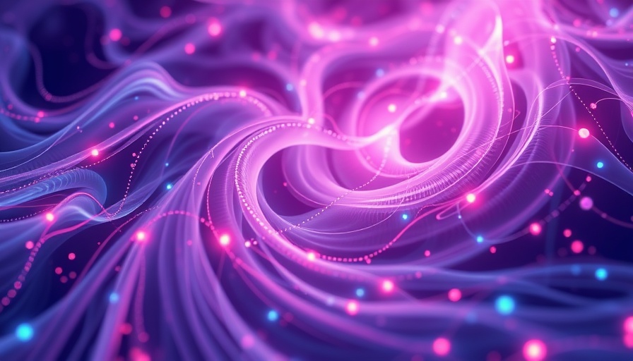 Futuristic AI nanoprinting technology illustration