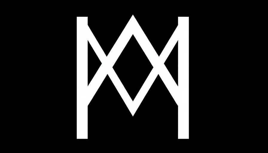 Bold white M on black background representing deep learning