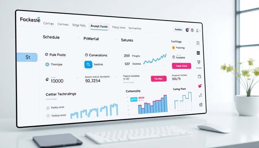 VoIP Solutions digital marketing dashboard interface.