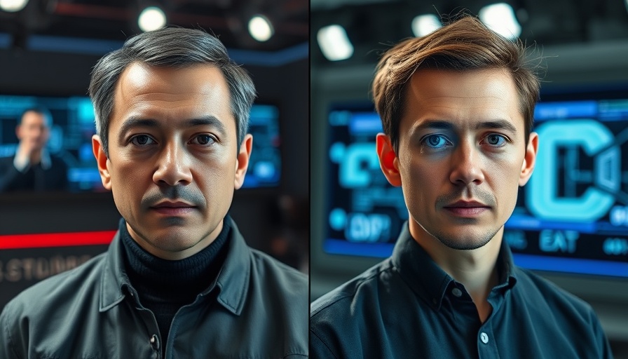 AI deepfake detection comparison on broadcast image.