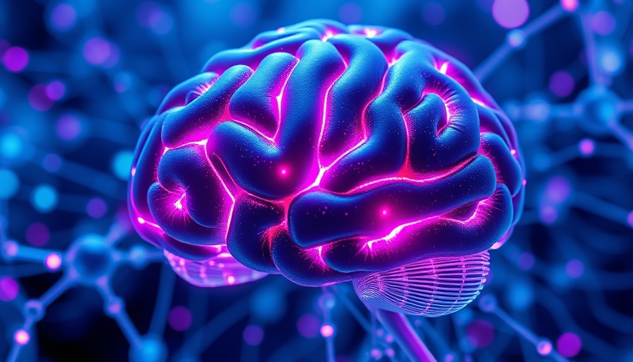 LLMs Creativity AI brain with digital neural networks