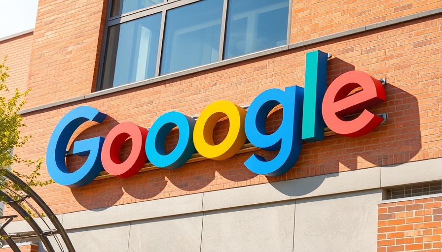 Google Developer Program vibrant logo on building exterior.