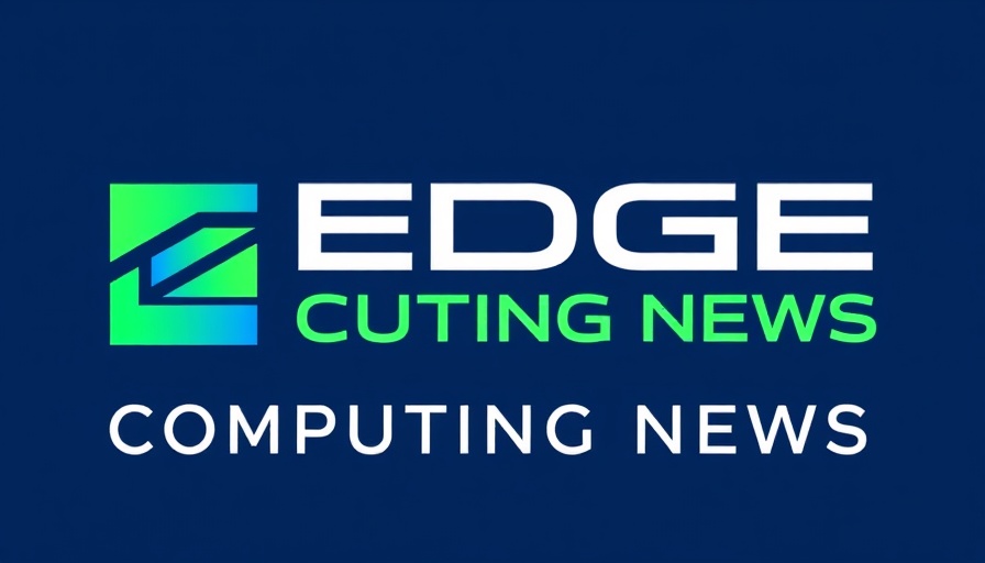 EDGE COMPUTING NEWS logo representing AI investment; bold and modern.