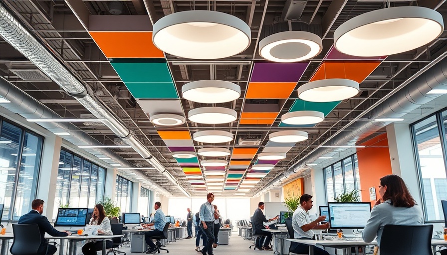 Samsung Gauss2 AI sleek office with dynamic designs and lighting.