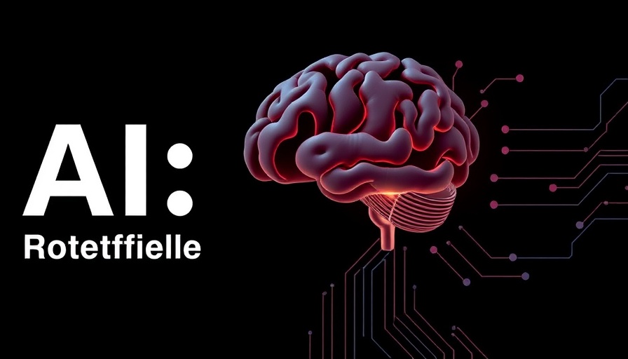 AI innovation podcast cover with episode details and logo.