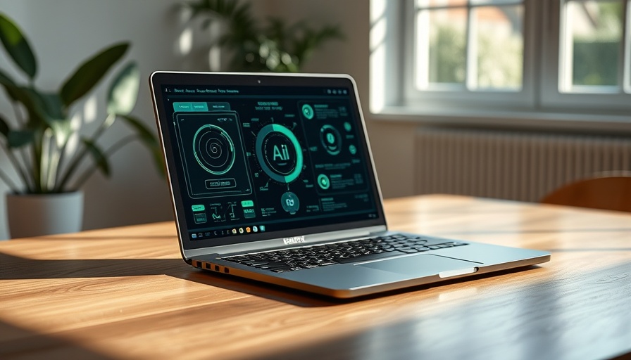 Merlin AI interface on laptop in a sunlit room.