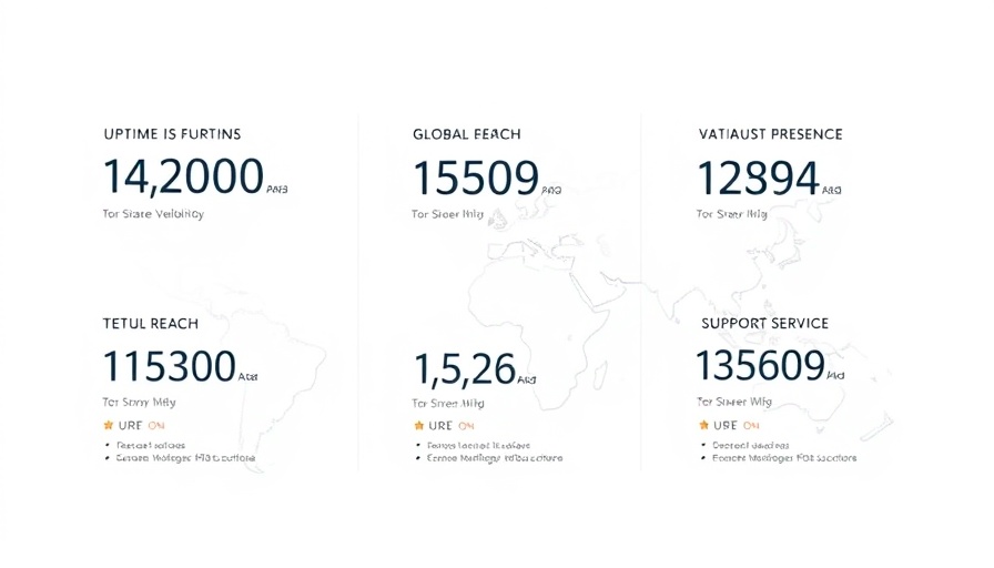 UCaaS providers global presence and performance statistics.