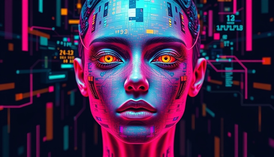 Abstract depiction of TikTok beauty filters and digital identity.