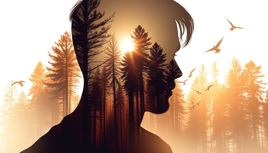 Double exposure silhouette highlighting business growth strategies
