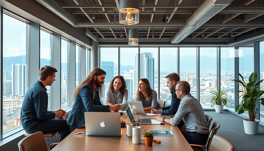 Swiss startups: Innovative team working in vibrant office.
