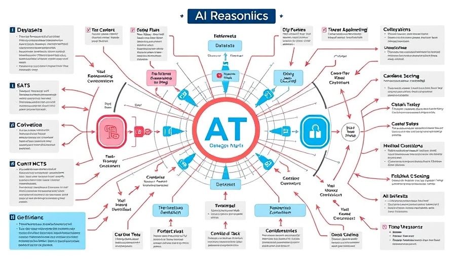 AI reasoning diagram with datasets and inference methods.