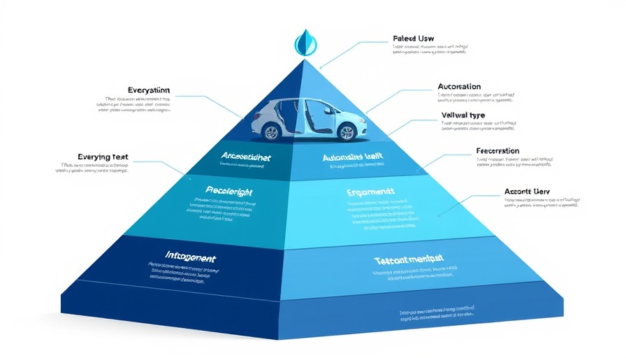 3D infographic pyramid on autonomous vehicles highlighting VLMs.