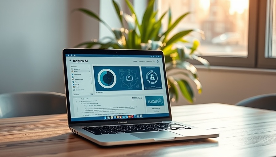 Merlin AI interface on laptop in a sunlit workspace.