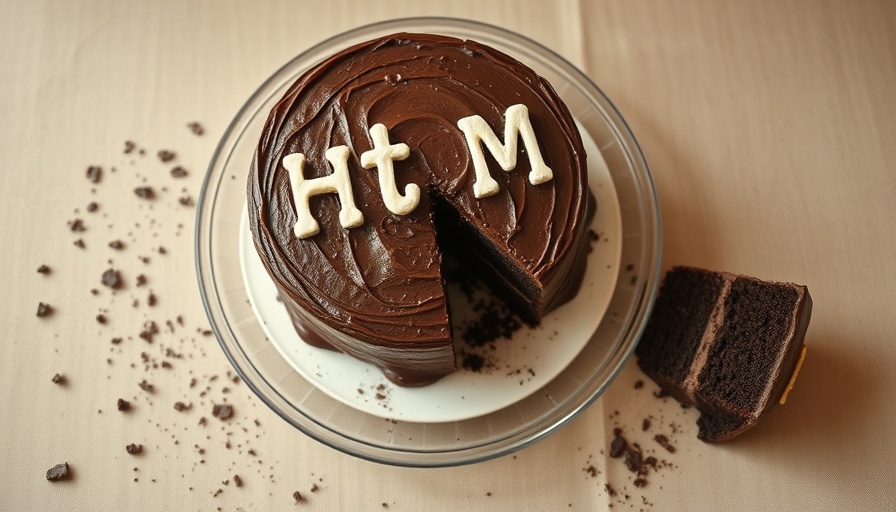 Java Map concept cake with HTML text decoration.