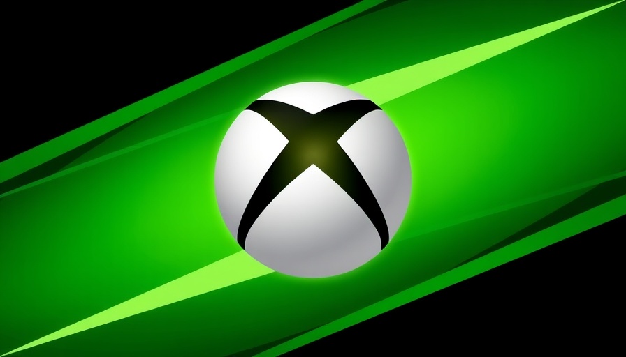 Xbox logo abstract design with olivine green background