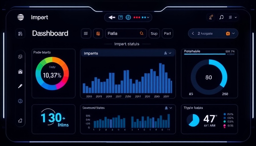 AI Innovation interface showing job import status