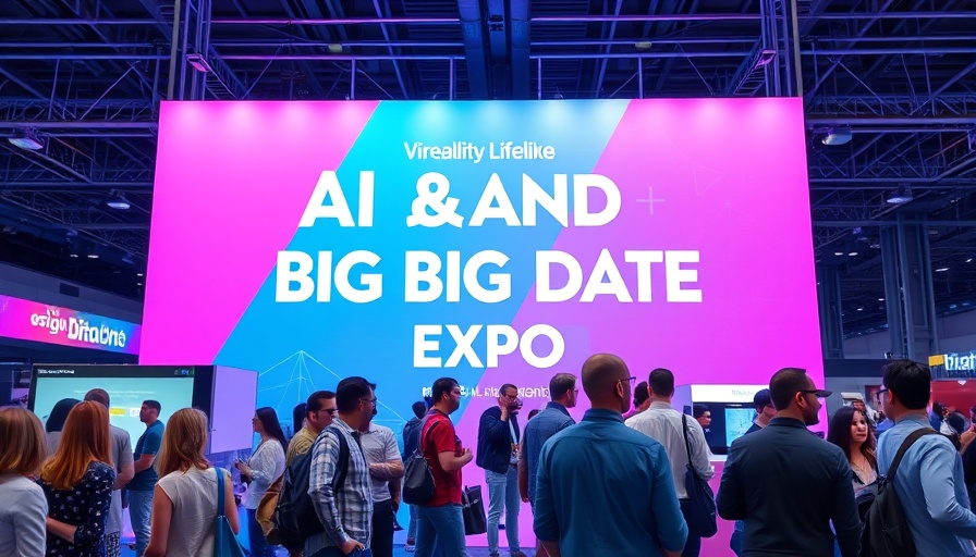 AI and Big Data Expo banner with crowd, Alibaba Marco-o1 event.