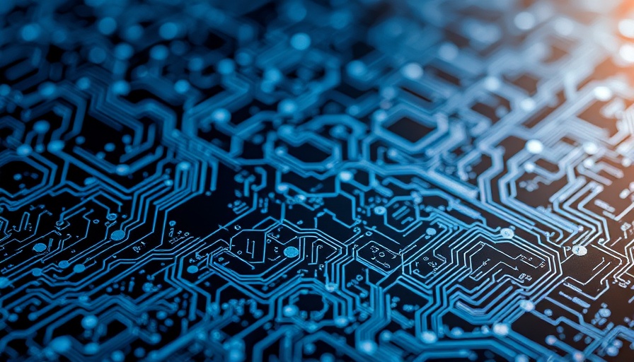 Intricate AI nanoprinting technology design with microscopic circuits.