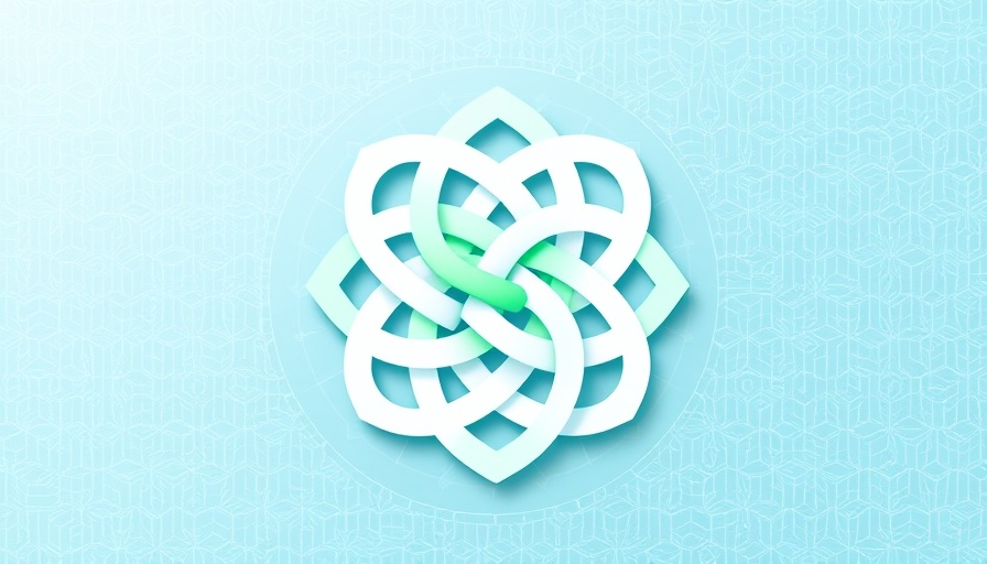 Generative AI digital illustration with interconnected design.