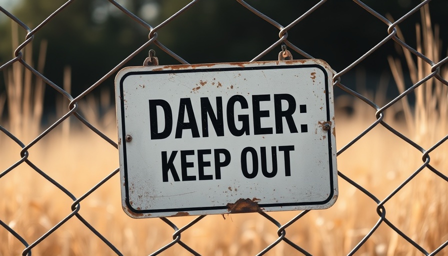 Social media ban illustrated by 'Danger: Keep Out' sign.