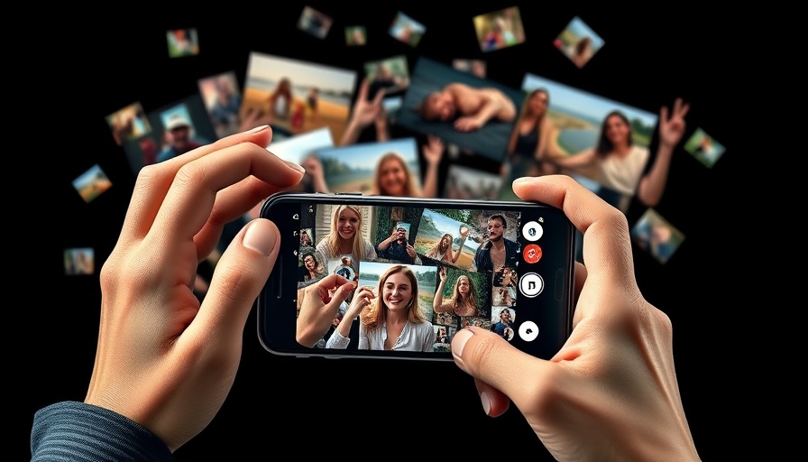 Diverse social media activities displayed on a smartphone showcasing AI czar concept.