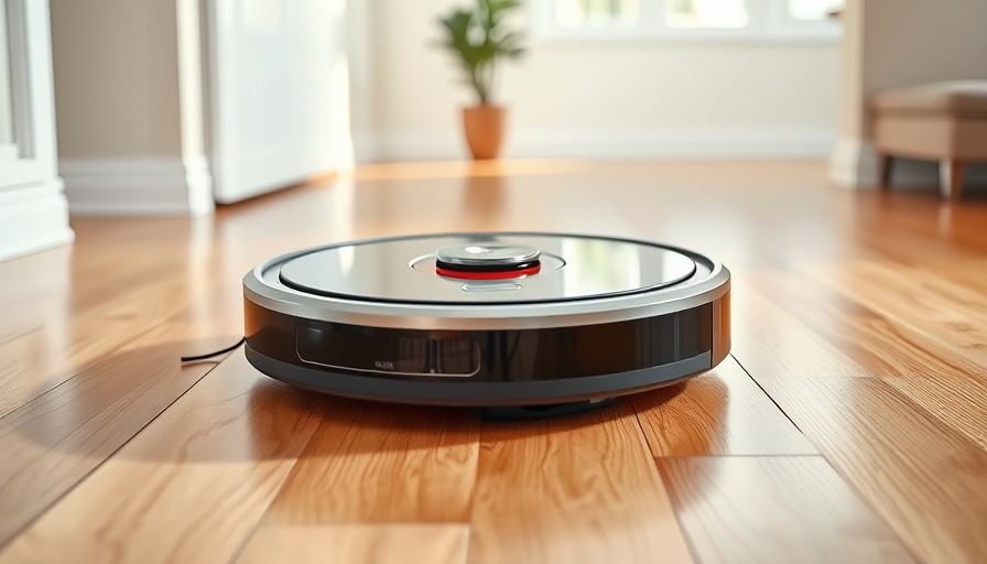 Modern robot vacuum cleaning for Black Friday deals