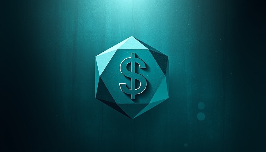 Abstract polygon graphic symbolizing AI infrastructure investment