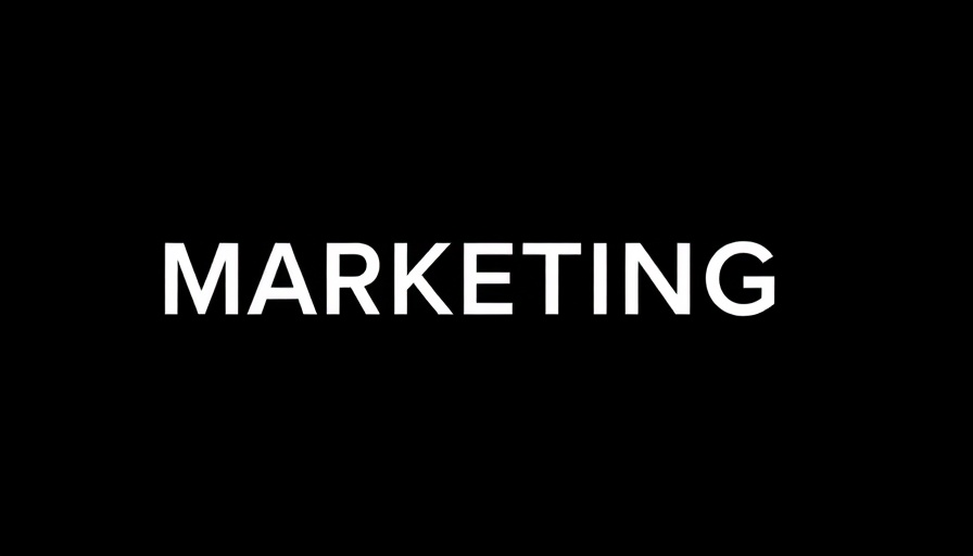 AI development focus on marketing, bold text graphic