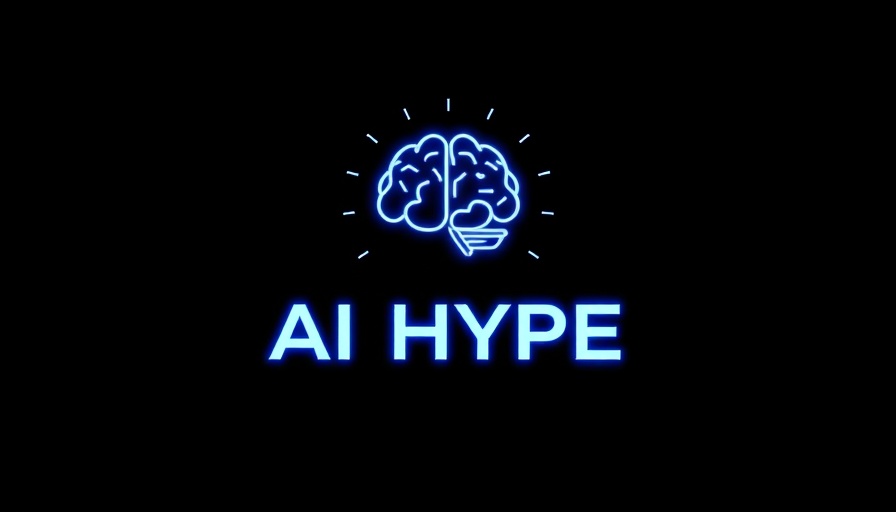 AI policy hype justified quote on minimalistic black background.