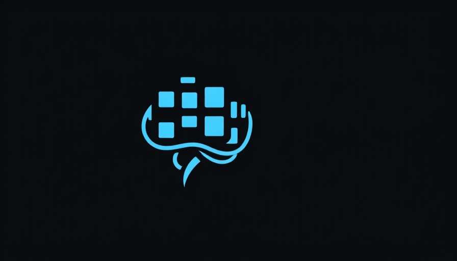 Logo for AI agents with brain and squares design.