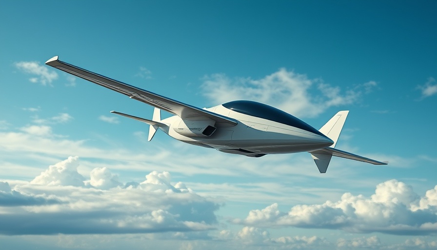 Cutting-edge electric aircraft by Vertical Aerospace showcasing advanced technology.
