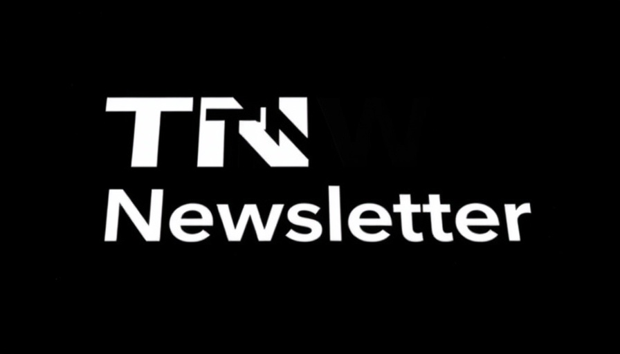 TNW Newsletter logo with bold black and white design