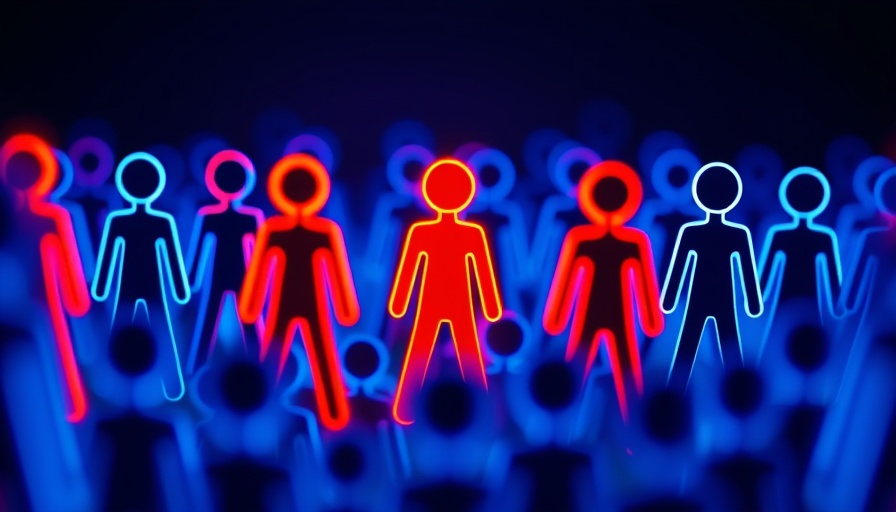 Unique neon figure stands out symbolizing sennder logistics.