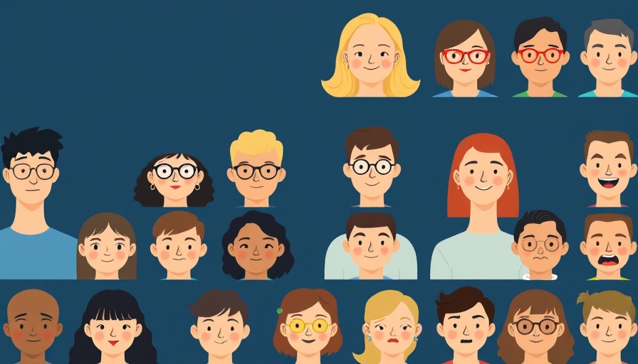 Illustrations of diverse people for digital logistics design
